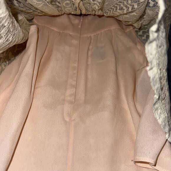 NWT GUCCI ROMANTIQUE LACE GUCCILY ALMOND FLOWER DRESS 3/6M - Picture 11 of 13